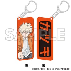 僕のヒーローアカデミア カラーリバーシブルアクリルキーホルダー Light color style 爆豪勝己