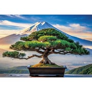 97-313 プリズムアート クリア 富士山と眺める盆栽 [ジグソーパズル 70ピース]