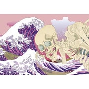 97-316 プリズムアート クリア ネオ浮世絵 骸骨浪裏 [ジグソーパズル 70ピース]