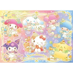 600-028 サンリオキャラクターズ キラキラおやつタイム [ジグソーパズル 600ピース]