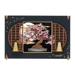 PT-WL27 PAPER THEATER（ペーパーシアター） -wood style- BONSAI -桜-