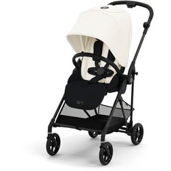 A型ベビーカー 両対面式 MELIO CARBON（メリオカーボン） 対象月齢：生後1ヵ月～3歳頃まで 体重15kg以下 キャンバスホワイト 2024年モデル 524000495