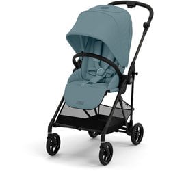 A型ベビーカー 両対面式 MELIO CARBON（メリオカーボン） 対象月齢：生後1ヵ月～3歳頃まで 体重15kg以下 ストーミーブルー 2024年モデル 524000491