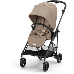 A型ベビーカー 両対面式 MELIO CARBON（メリオカーボン） 対象月齢：生後1ヵ月～3歳頃まで 体重15kg以下 アーモンドベージュ 2024年モデル 524000487