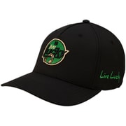 ゴルフキャップ HORSESHOE(ホースシュー) フリーサイズ PVC PATCH/BLACK/BLACK MESH BCJS5HA127F