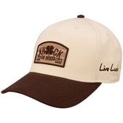 ゴルフキャップ KNOCK(ノック) フリーサイズ PATCH/CREME/KHAKI BROWN BCJS5HA129F
