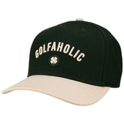 ゴルフキャップ GOLFAHOLIC LID(ゴルファホリック リッド) フリーサイズ CREME/GREEN/CREME BCJS5HA131F