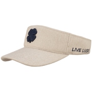 ゴルフバイザー BAMBOO VISOR 1(バンブー バイザー) フリーサイズ NAVY/OATMEAL BCJS5HA153F
