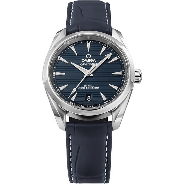 オメガ Seamaster Aqua Terra 150M コーアクシャル マスター クロノメーター メンズ アリゲーターベルト 並行輸入品 5年保証 220.13.38.20.03.001