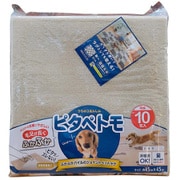 ピタペトモ ジョイントぺットラグ 45×45cm 袋入ヘッダー ベージュ 10枚入り