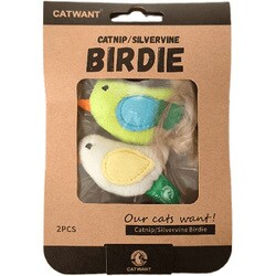 キャットニップ またたび 小鳥 2個