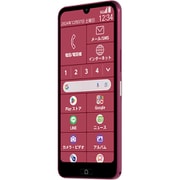 らくらくスマートフォン Lite マゼンタ FCG03SPU [スマートフォン]