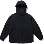 Light Mountain Cloth Zip Up Parka メンズ ソフトシェル BLACK Mサイズ JK-25SU10503019