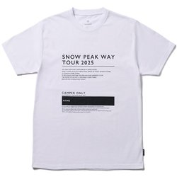 SPW Tour 2025 T-Shirt メンズ カットソー WHITE Sサイズ TS-25SU10202001