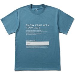 SPW Tour 2025 T-Shirt メンズ カットソー BLUE Mサイズ TS-25SU10203072