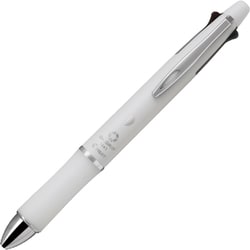 多機能ペン Dr.グリップ4+1 botanical color（ボタニカルカラー） 油性ボールペン 0.5mm 極細 黒・赤・青・緑 シャープ0.5mm コットンホワイト BH41DG-155-CW