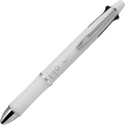 多機能ペン Dr.グリップ4+1 botanical color(ボタニカルカラー) 油性ボールペン 0.5mm 極細 黒・赤・青・緑 シャープ0.5mm コットンホワイト BH41DG-155-CW