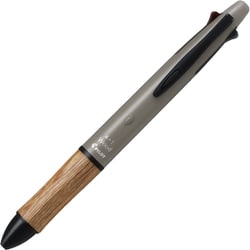 多機能ペン 4+1Wood earth color（ウッド アースカラー） 油性ボールペン 0.5mm 極細 黒・赤・青・緑 シャープ0.5mm ソイルベージュ BH41FW-155-SBE