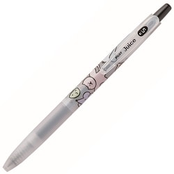 限定 ゲルインキボールペン ジュース Juice 0.5mm ヤマサキミノリコラボ ゆる～く応援 トキハナチ（黒） LJUEFY25-TB