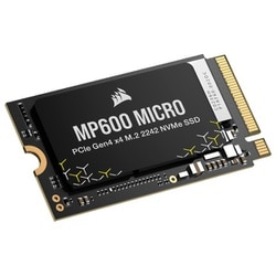 Corsair MP600 MICRO 2TB Gen4 PCIe x4 NVMe M.2 2242 SSD ; 7,000MB/s / 6,200MB/s; 1200TBW; TLC CSSD-F2000GBMP600MCR2