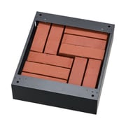 宅配BOX Nasta Box LIGHT Lサイズ用幅木 マットブラック KS-TL05-FH115-L-MAK