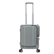 スーツケース EURO CITY3(ユーロシティ3) サイドポケット付きフロントオープン 35L 48cm ペールグリーン 60526