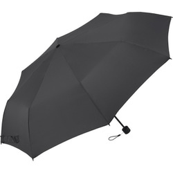 折りたたみ傘 晴雨兼用 ストロング8 60cm 手開き式 UVカット加工 撥水加工 8本骨 耐風 ブラック U360-1125BK1-BE
