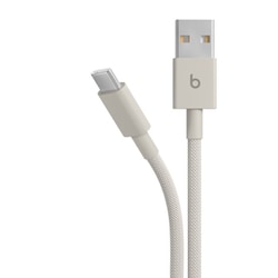 USB-A - USB-C 編み込み式充電ケーブル 1.5m サージストーン MDGJ4PA/A