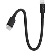 USB-C - Lightning 編み込み式充電ショートケーブル 20cm ボルトブラック MEQM4PA/A