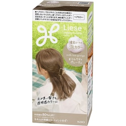 リーゼ 泡カラー ミルクティグレージュ [ヘアカラー]
