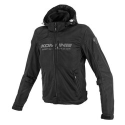 エニグマライト メッシュパーカ KOMINE Black XL JK-176