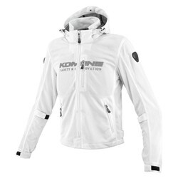 エニグマライト メッシュパーカ KOMINE Silver 3XL JK-176