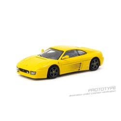 T64R-082-YL 1/64 Ferrari 348 Challenge Yellow [ダイキャストミニカー]