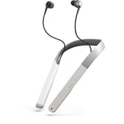 骨伝導集音器 ネックバンド型/Bluetooth/ノイズリダクション/イコライジング/アプリ連携 ホワイト Vibone nezu 3(バイボーン ネズ スリー)