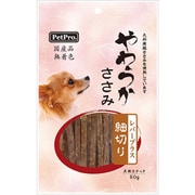 ペットプロ 国産やわらかささみレバープラス 細切り 80g