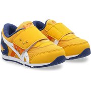 アイダホ BABY KT-ES D 2 キッズ ウォーキングシューズ ヤマブキ/ホワイト(750) 14cm 1144A392