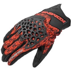 アドベンチャーメッシュグローブK Chirodi Black Red XL GK-269