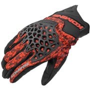 アドベンチャーメッシュグローブK Chirodi Black Red XL GK-269