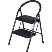 ステップイージー 2段(クッション付き) 幅47×奥行52×高さ79cm ブラック SE-4779 BK