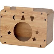 キャットハウス スペース 幅44×奥行25×高さ35cm ナチュラル ※お客様組立て AFCH-13