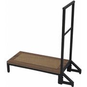 スチール踏み台 ステップ 幅73.5cm 奥行30cm 高さ76.5cm 踏み台高さ13.5cm ※お客様組立て AHFD-05