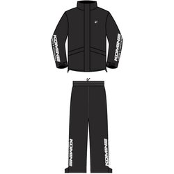 MCレインウェア Black S RK-552