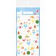 限定 wa-life夏 透明シールシート しろくまとビーチ QS289