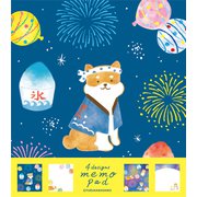 限定 wa-life夏 メモパッド しばいぬとお祭り LM316