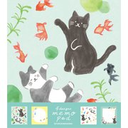 限定 wa-life夏 メモパッド ねこと金魚 LM317