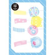 限定 wa-life夏 レトロ印刷ポストカード ねこと風鈴 HJ085
