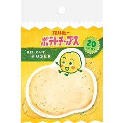 限定 カルビーレトロ ダイカット付箋 ポテトチップス のりしお QF231