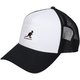 232069604 BK/WH [SMU LOGO TRUCKER MESH CAP ブラック/ホワイト ワンサイズ]