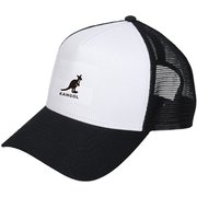 232069604 BK/WH [SMU LOGO TRUCKER MESH CAP ブラック/ホワイト ワンサイズ]