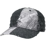 251069624 BK TROMPE L'OEIL [DENIM MASHUP BASEBALL ブラック ワンサイズ ユニセックス]